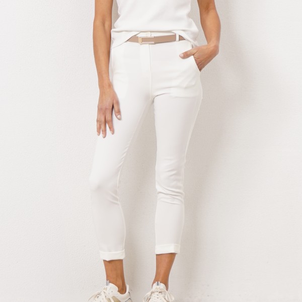 pants (Ponto Roma) with elastane