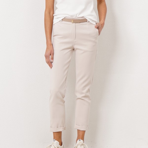 pants (Ponto Roma) with elastane