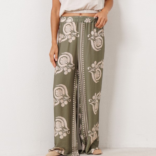 Laser printed pants