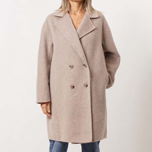 Farmhouse coat with invisible seams (handmade) (premium)