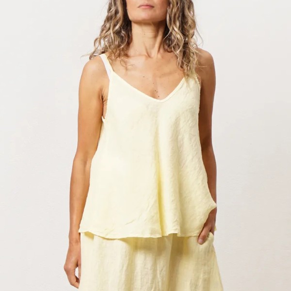 Top 100% linen
