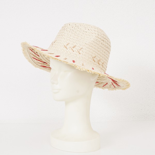 hat in sisal with effects (adjustable)