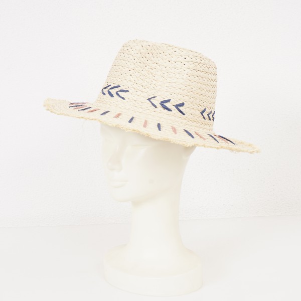 hat in sisal with effects (adjustable)