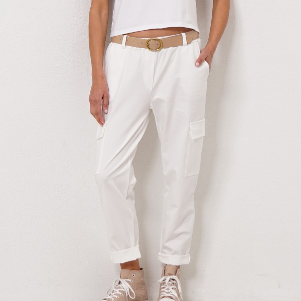 Roma stitch pants with side pocket