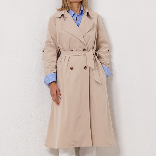 canvas trench coat