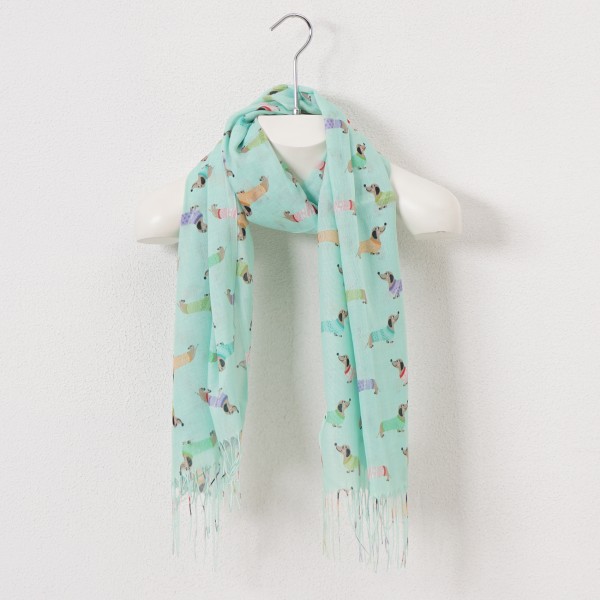 cotton/viscose scarf