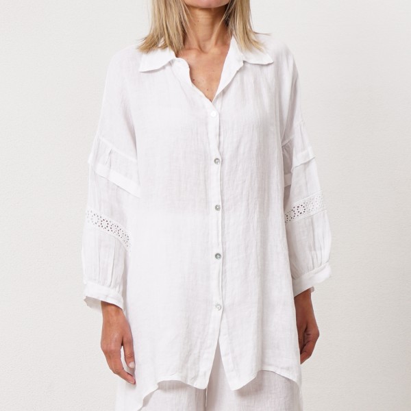 100% linen tunic