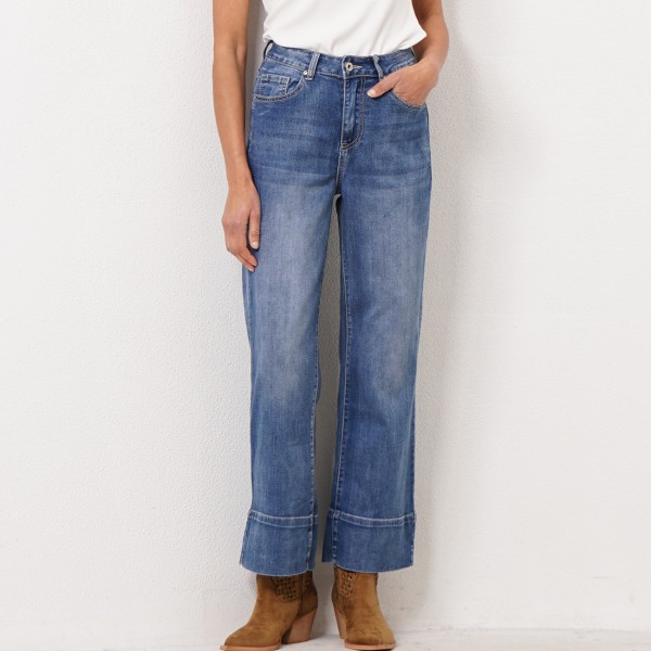 vintage denim pants c/ spandex