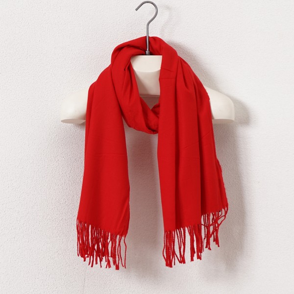 Fringed scarf (soft touch)