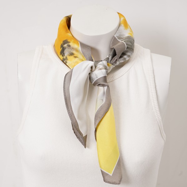 Satin scarf