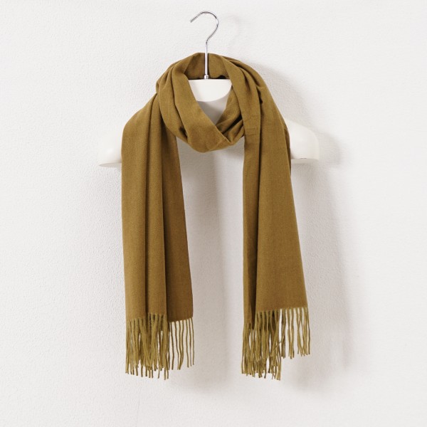 scarf with fringes (soft touch)