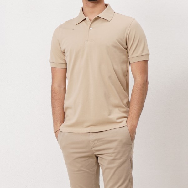 piquet polo shirt