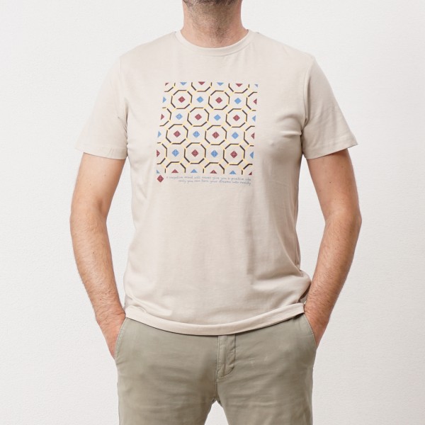 Cotton t-shirt with print