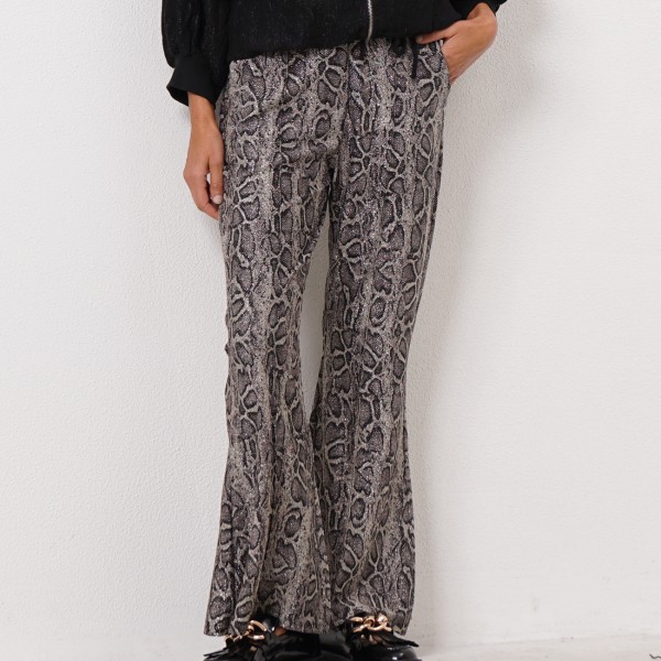 bell bottom pants w/ lurex