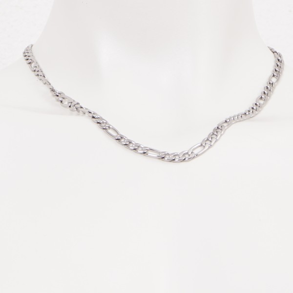 stainless steel necklace (surgical steel) without nickel