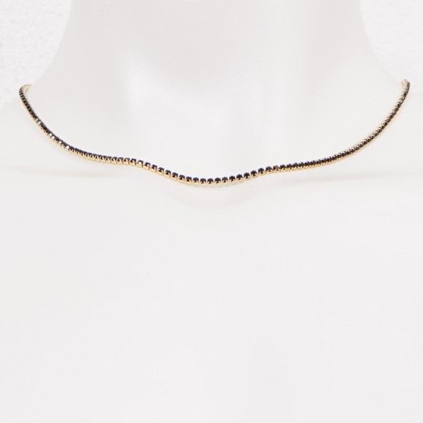 stainless steel necklace (surgical steel) without nickel