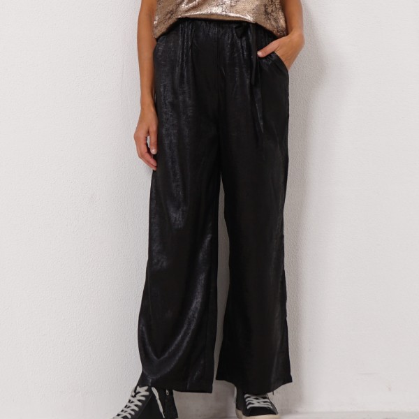 pantaloon with shine (lurex)