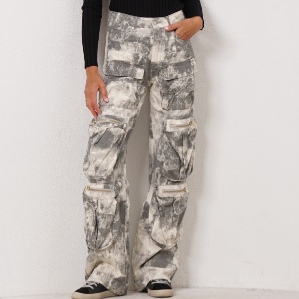 pantaloon with pockets (tye-dye)