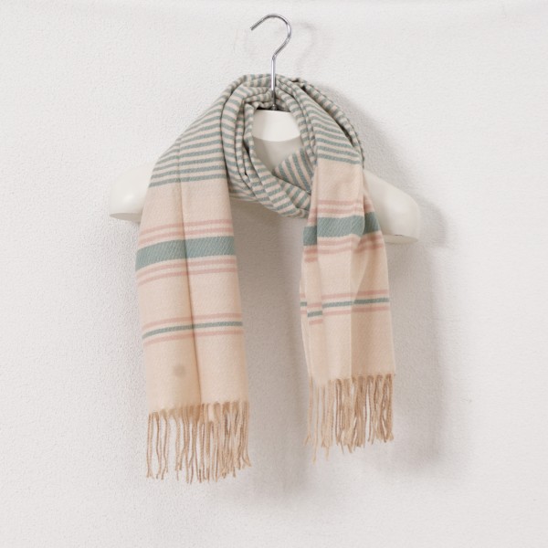 scarf with/fringes (soft touch)