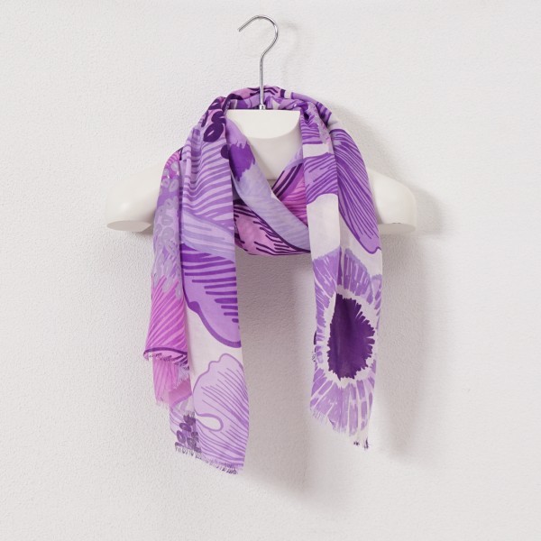 cotton/viscose scarf