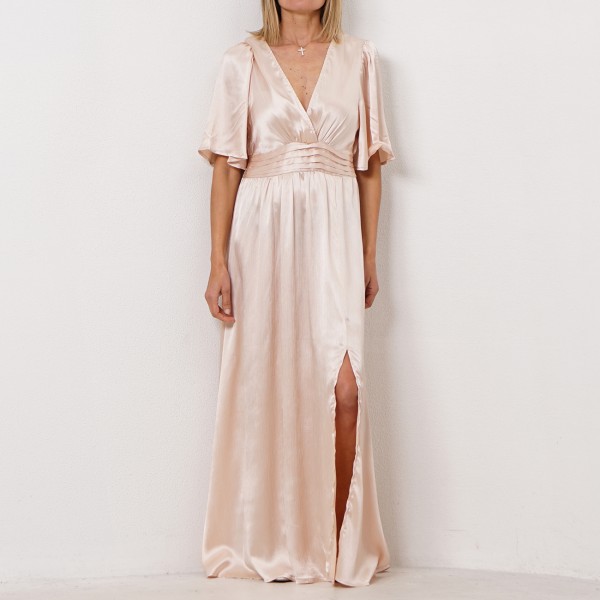 satin dress