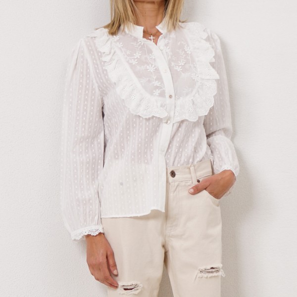 English Embroidery blouse