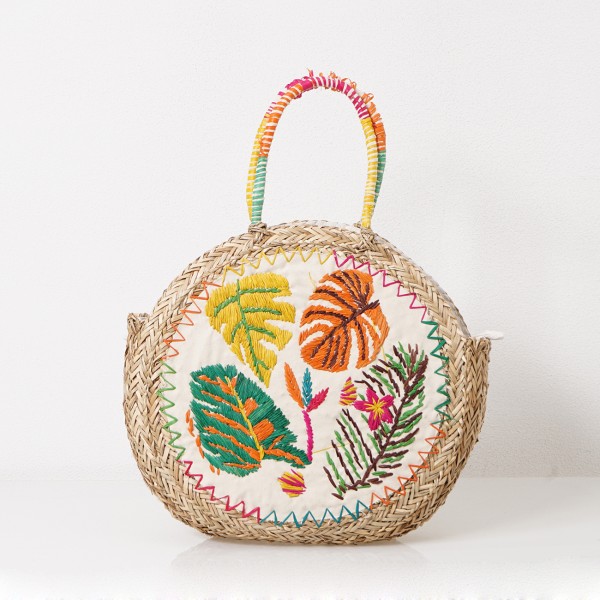 bag with embroidery
