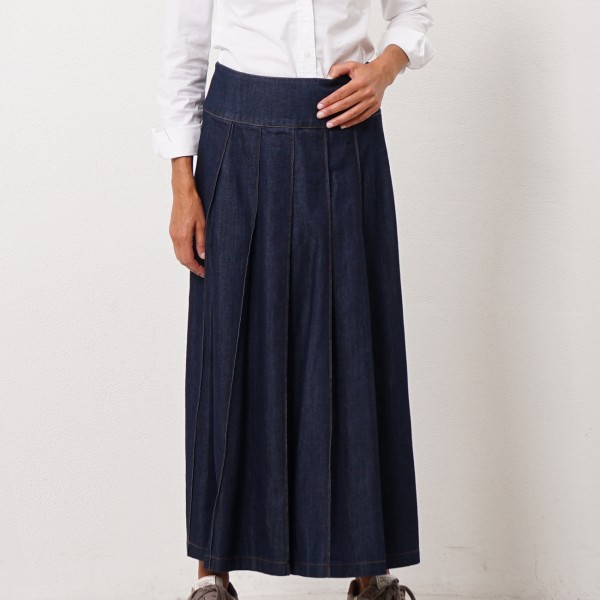 denim skirt w/ males