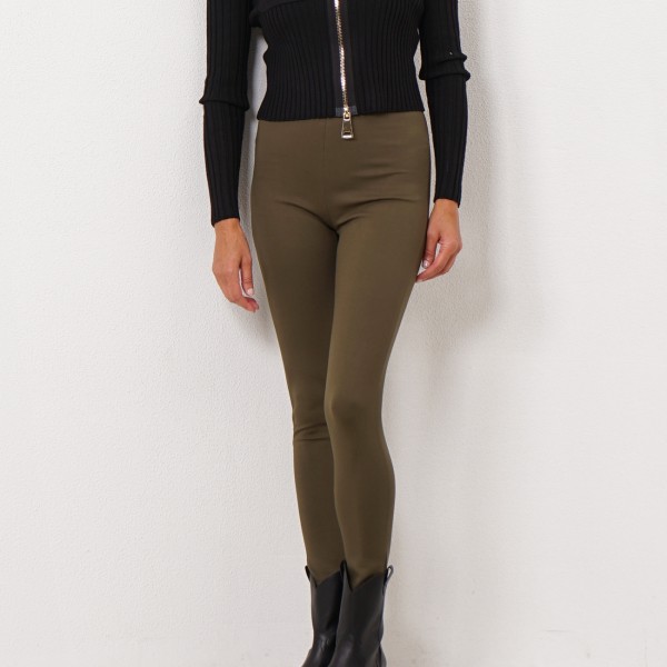 leggings w/ elastane (elastic in waistband)