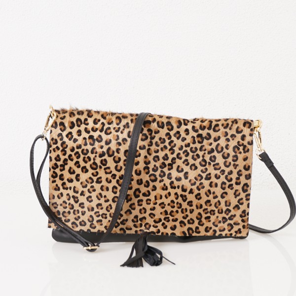 leather purse w/ pala (animal print)