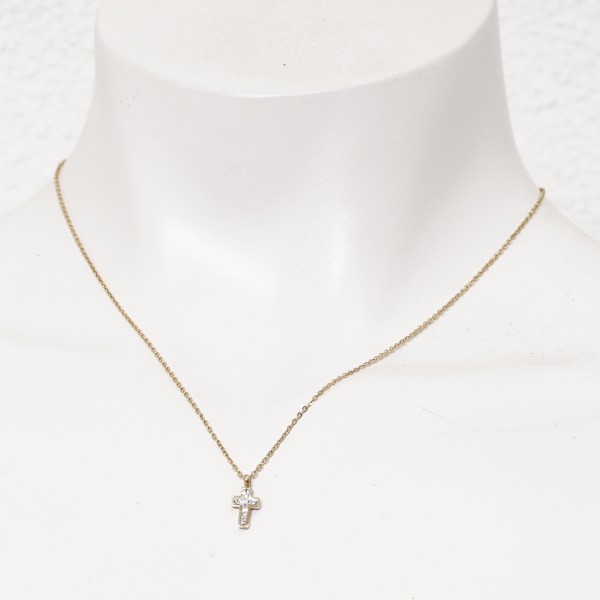 stainless steel necklace (surgical steel) without nickel