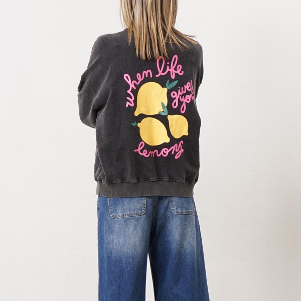 oversize sweatshirt with print