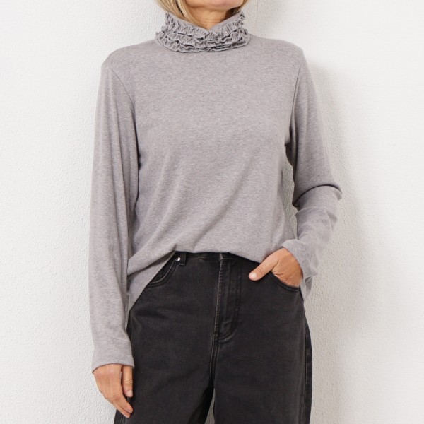 turtleneck knit sweater