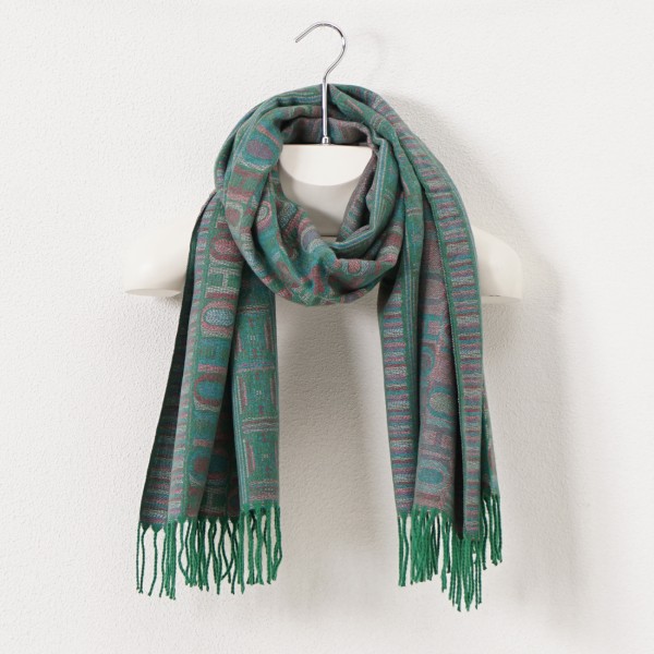 scarf with fringes (soft touch)