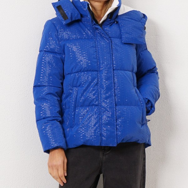 padded jacket (faux smooth)