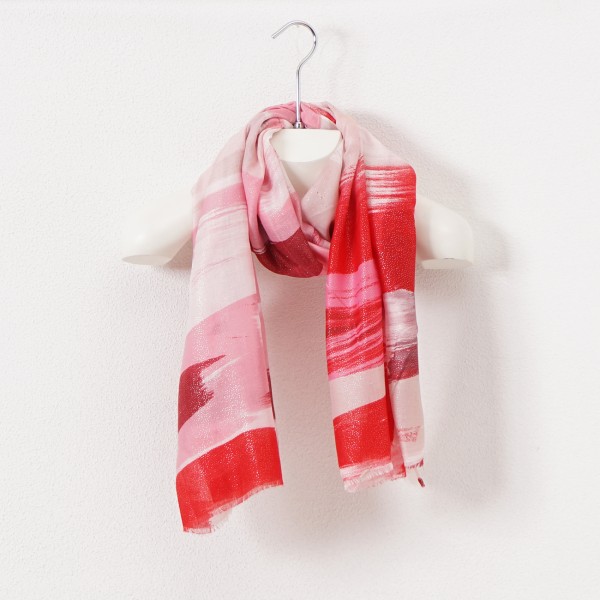 scarf with lurex (cotton/viscose)