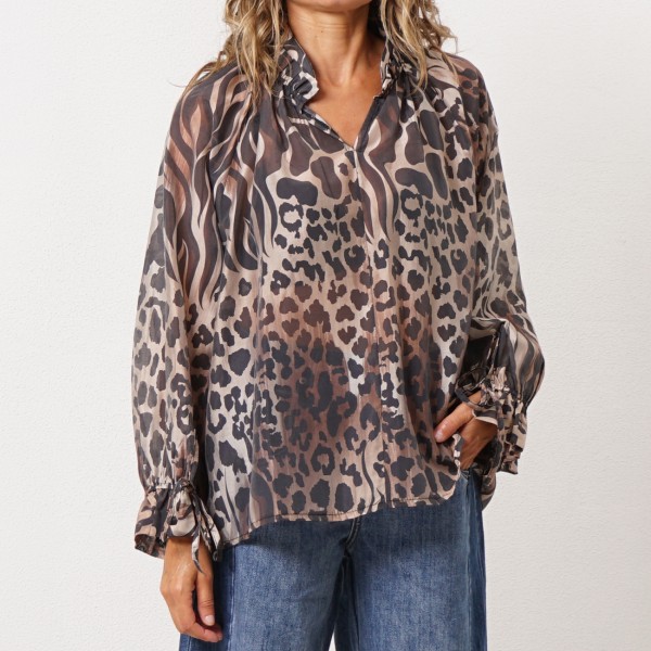 Blouse (animal print)