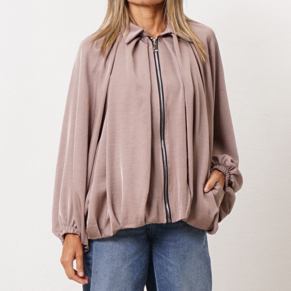 Satin blouse/jacket