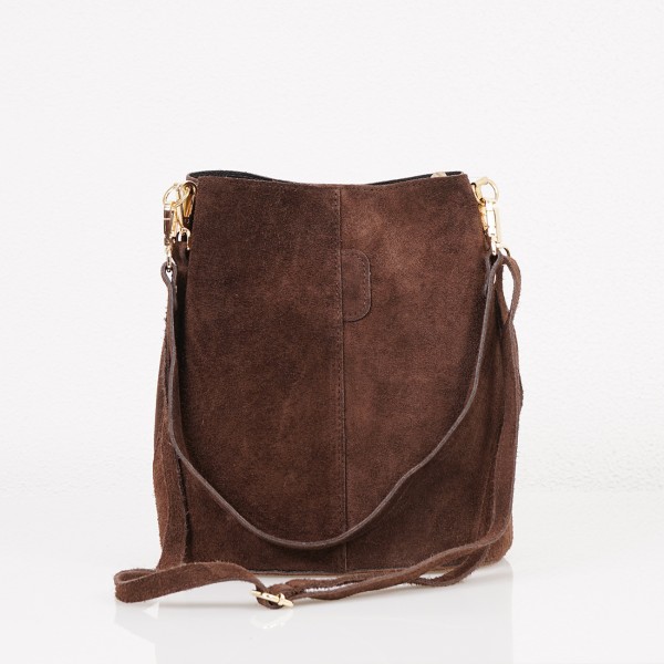 Leather (suede) bag