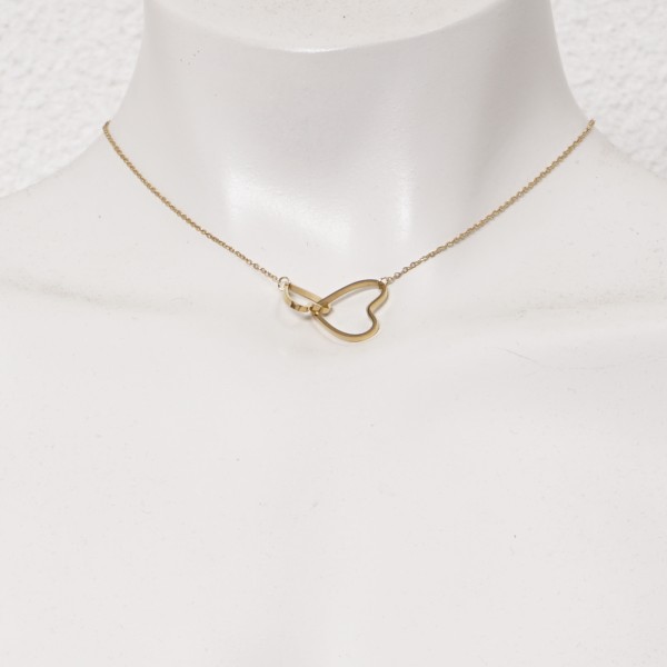 Stainless steel (surgical steel) necklace, nickel-free