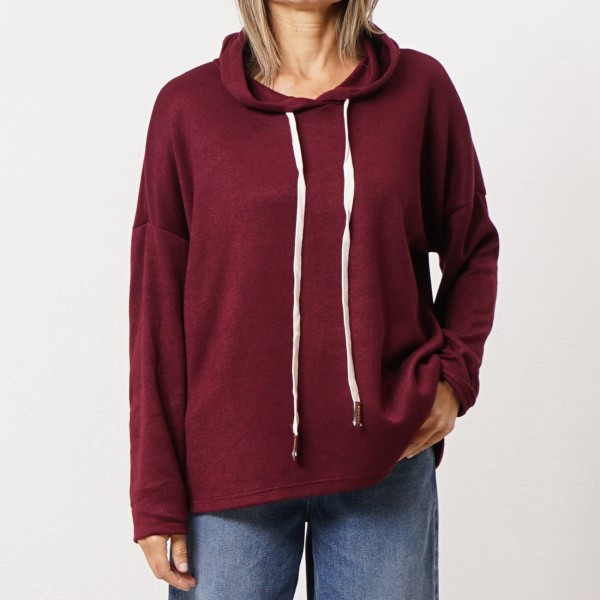 hooded sweatshirt