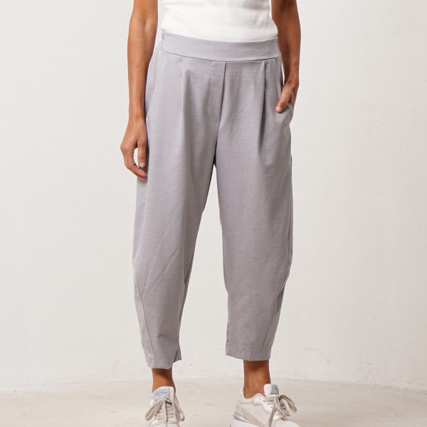 Balloon pants in Roma knit