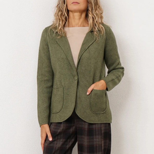 Knit blazer (soft touch)