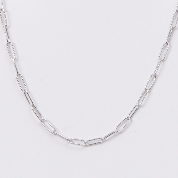 100% steel necklace