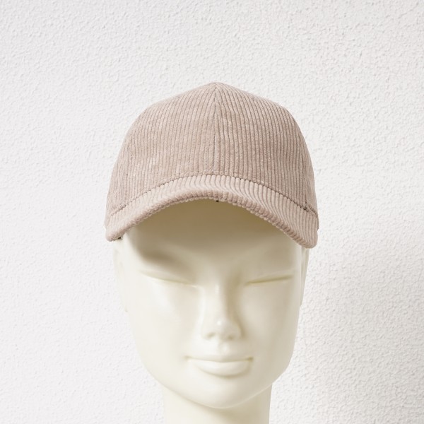 corduroy cap