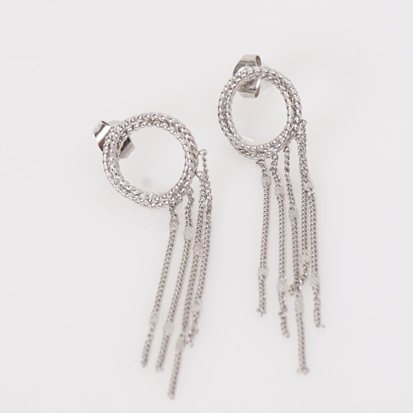 earrings in stainless steel (surgical steel) without nickel ?