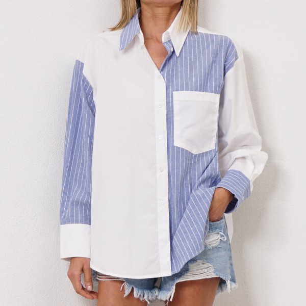 blouse/shirt with elastane