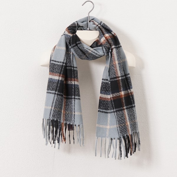 Fringed scarf (soft touch)