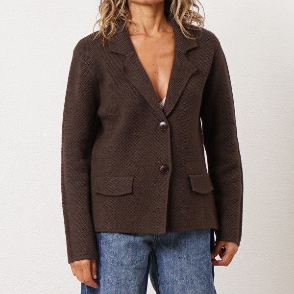 Double-knit cardigan (arnó)