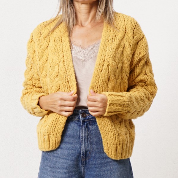 knitted jacket